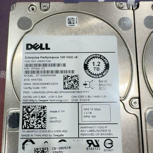 戴尔 DELL 0WXPCX WXPCX 1.2T 2.5议价