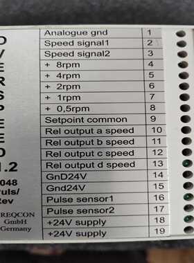FREQCON超速模块OVERSPEED1.2，库存，功询价