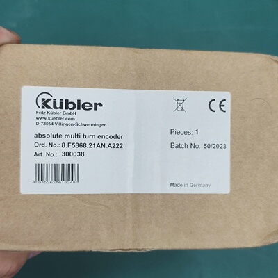 议价New rman Kubler Absolute MultiTurn Encoder Model 8. F586