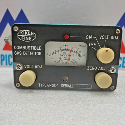 Riken Fine GP204 Combustible Gas Rilevatore Laboratorio Anal