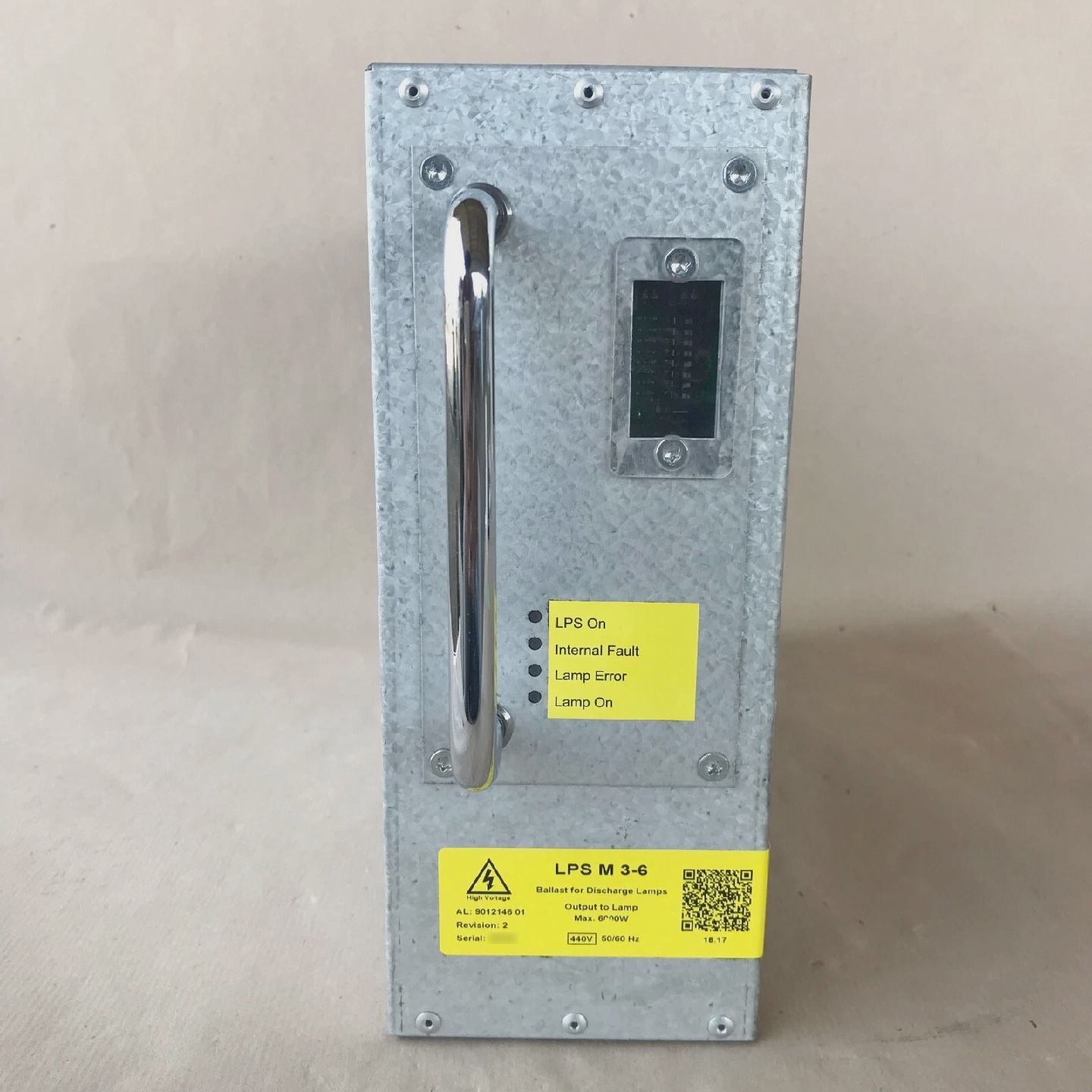 ALFA LAVAL LPS M 36 LAMP POWER SUPPLY 901214601 BALLAST DISC