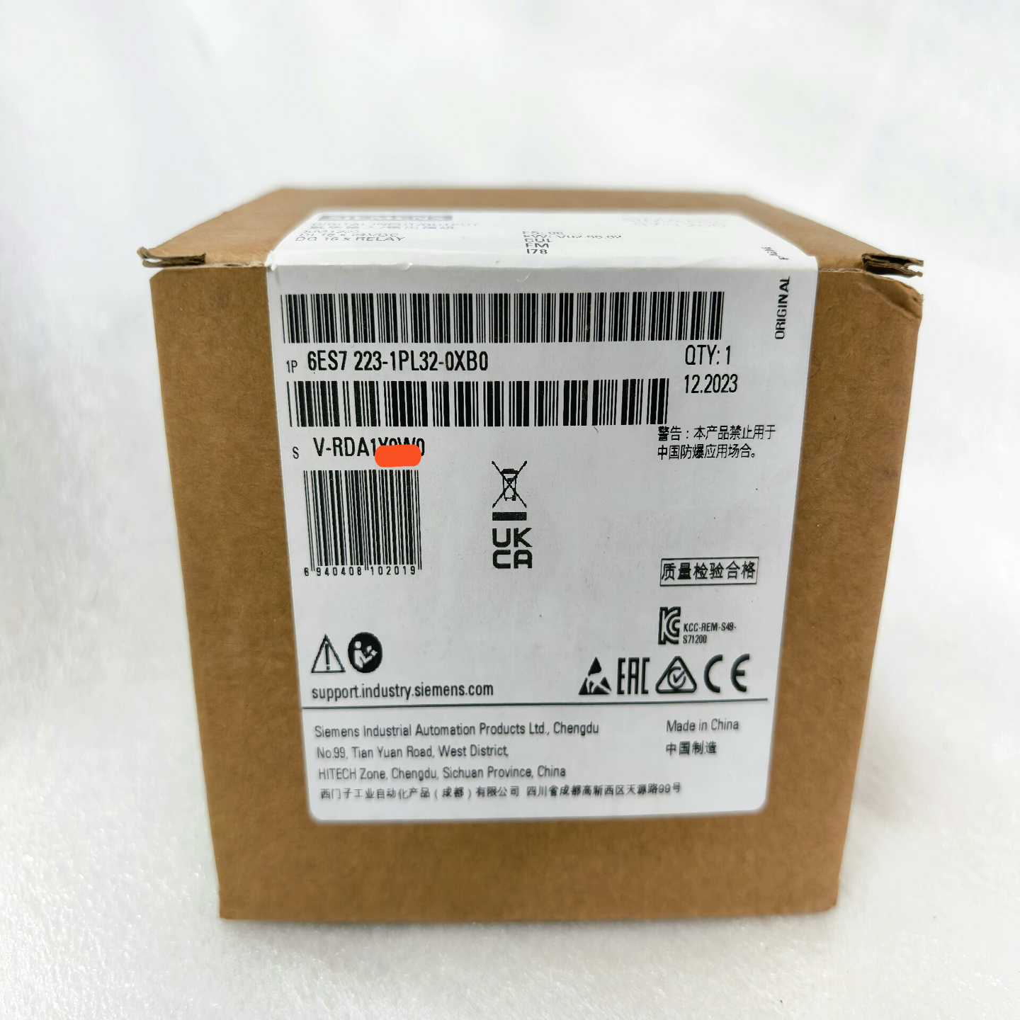 6ES7223-1PL32-0XB0西门子R年原装原标