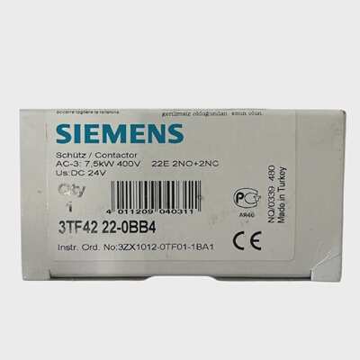 Siemens 3TF42220BB4 Contattore Di Potenza NUOVO