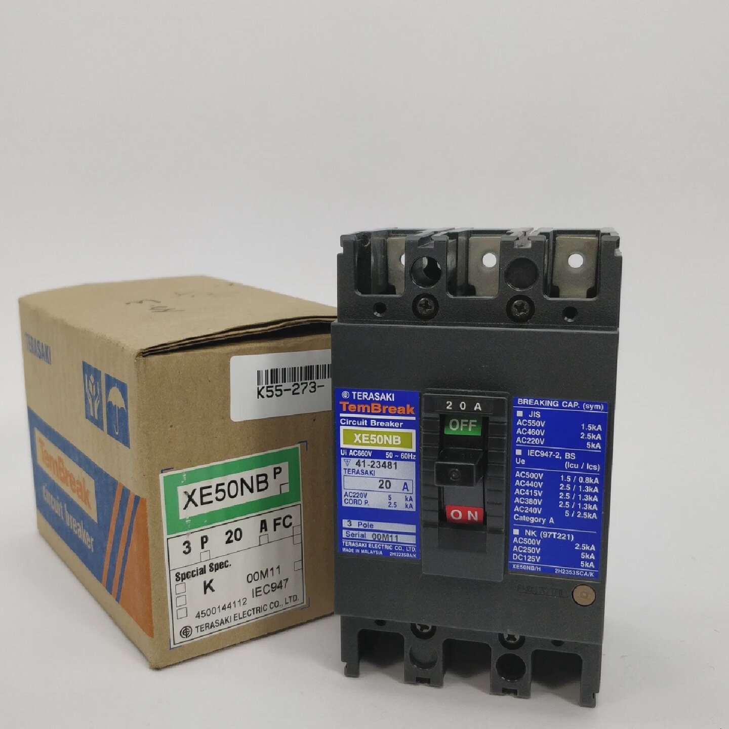 寻XTerasakiXe50nbTembreak断路器20a