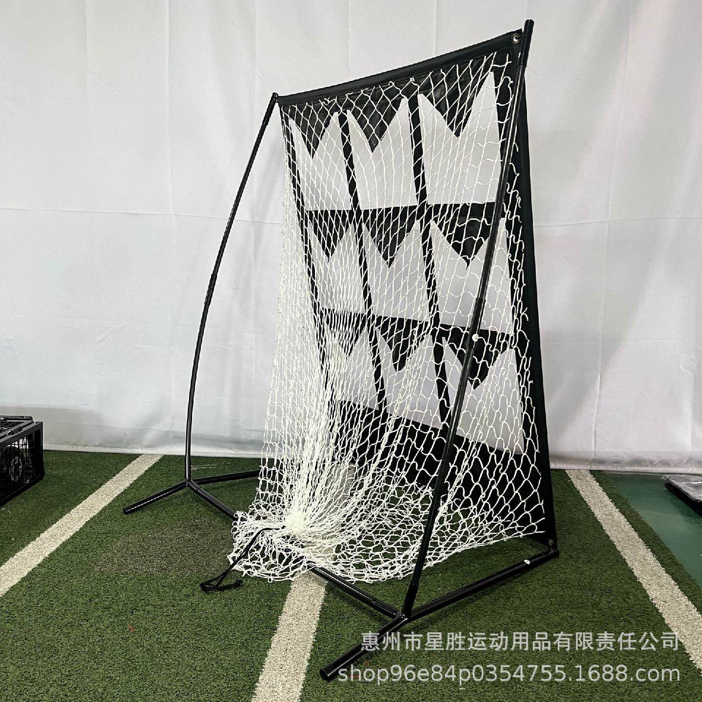 棒球垒球投球打击区目标练习网九宫格集球训练网无结球网