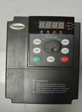 TVFD9-4040G 天正变频器 ，实物图，功能，测试【落红设备】