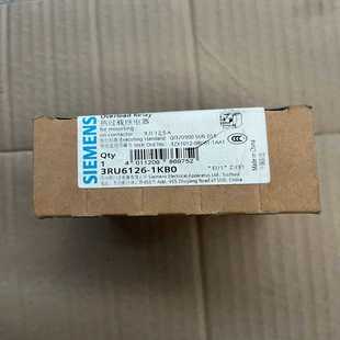 库存1只 1KB0热过载继电器 3RU6126 询价