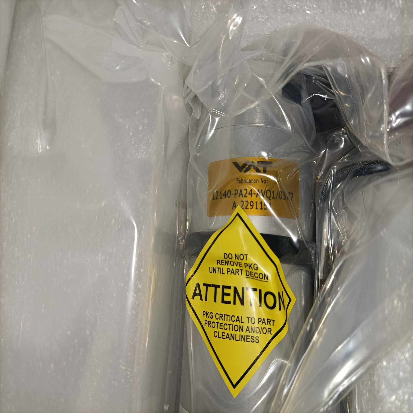 VAT真空截止阀，型号12140-PA24-AVQ1，瑞士原--议价商品