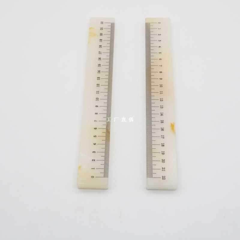 镇尺刻度尺压宣纸镇纸毛笔字压纸石书镇文房四宝学生用品