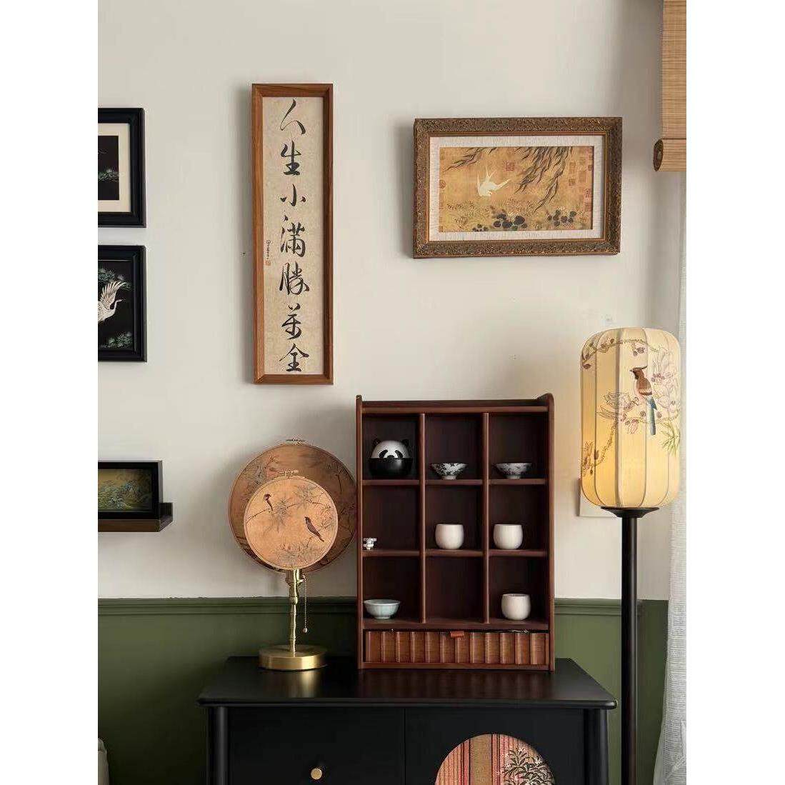 【手写】侘寂风书法挂画摆件手写真迹茶室书房禅意桌面摆台定制,家居饰品,书法,淘宝优惠券,粉丝福利购,淘宝优惠卷