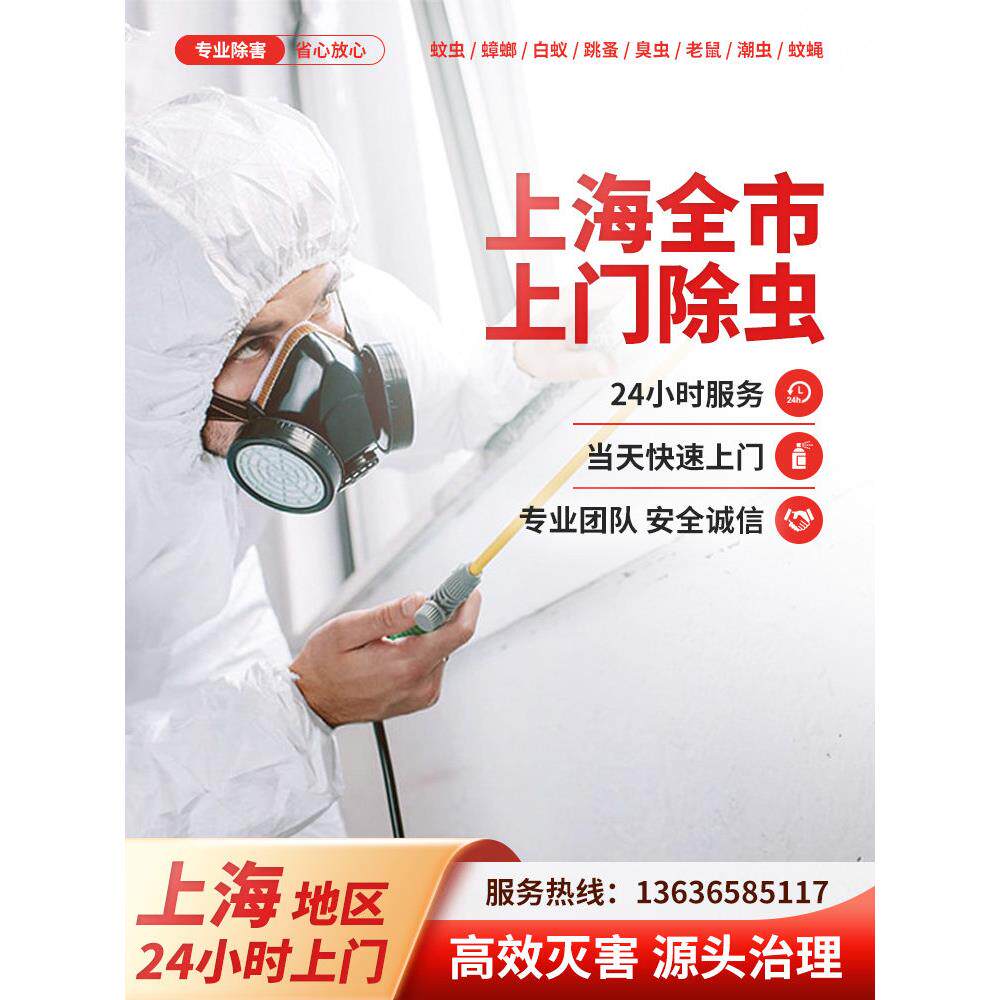 上海上门灭白蚁灭老鼠抓老鼠除虫灭蟑螂灭跳蚤除四害正规服务公司