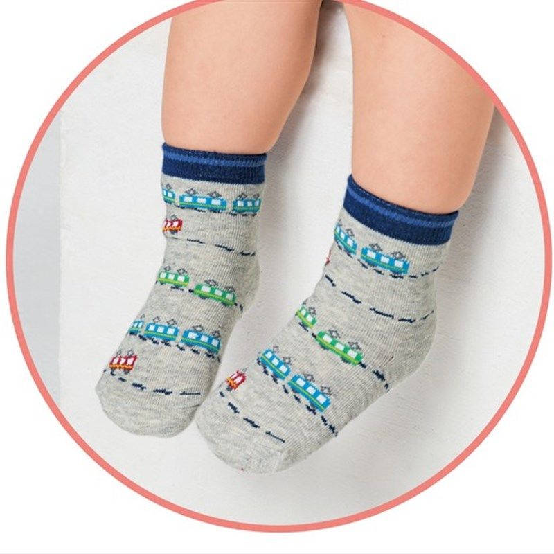 男童袜春秋新款婴幼儿棉袜可爱新生儿宝宝地板袜日系儿童止滑袜