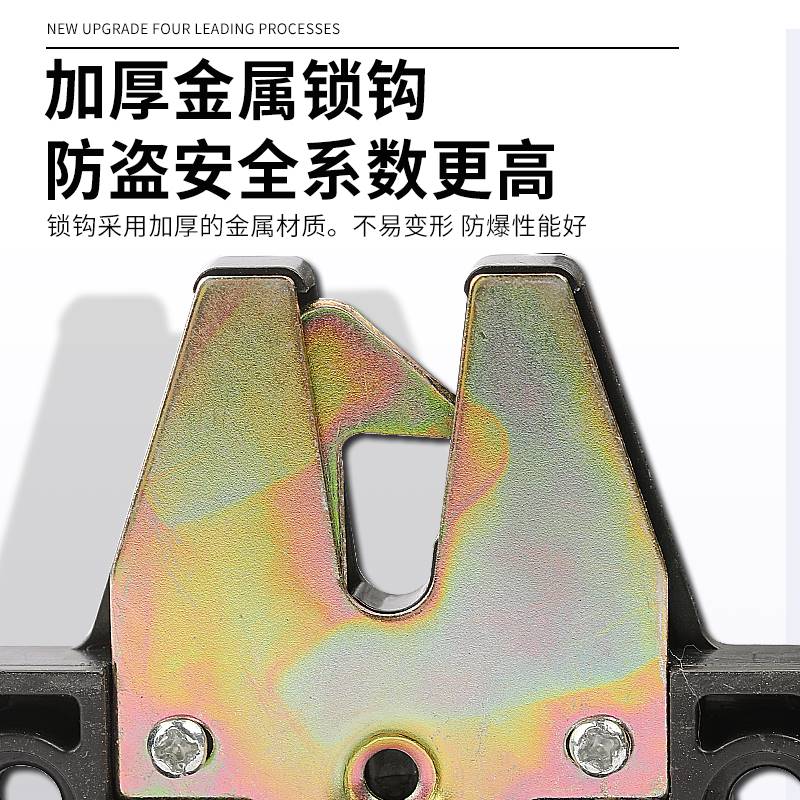 电动车休闲车坐桶锁电动三轮车座垫锁坐板锁老年汽车座垫锁后备箱