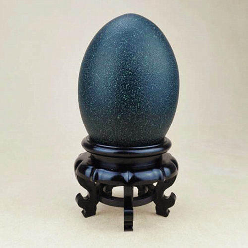 鸵鸟蛋壳底座蛋雕工艺品底托支架蛋架子蛋雕鸸鹋驼鸟托盘