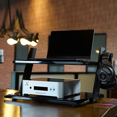 Audio Bastion音响架功放架USB耳放解码音响机架桌面耳机架音响架