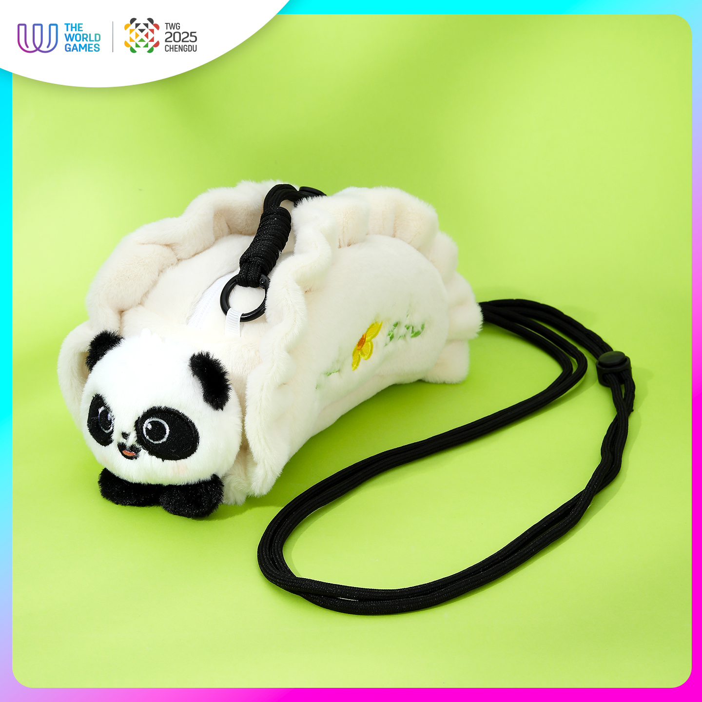 成都世運會吉祥物水餃蛋烘小絨包