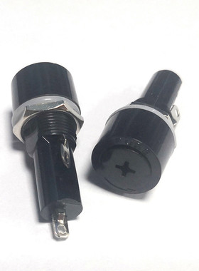 高端十字保险管座FUSE保险座 30A 250V 6*30mm十字旋纽式保险丝座