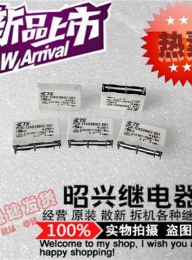 全新现货 PCN-124D3MHZ-001  泰科/TE 24V 5A 4脚  继电器