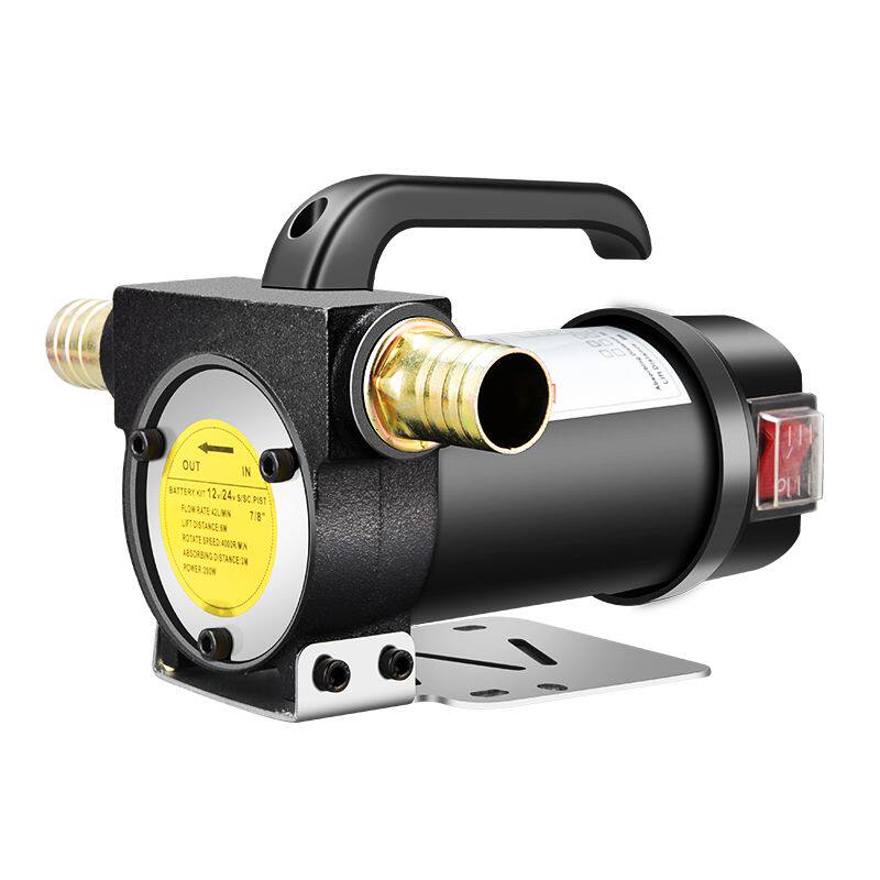 抽油泵12v24v220v电泵大流量柴油煤油加油机自吸泵油泵正反小型抽