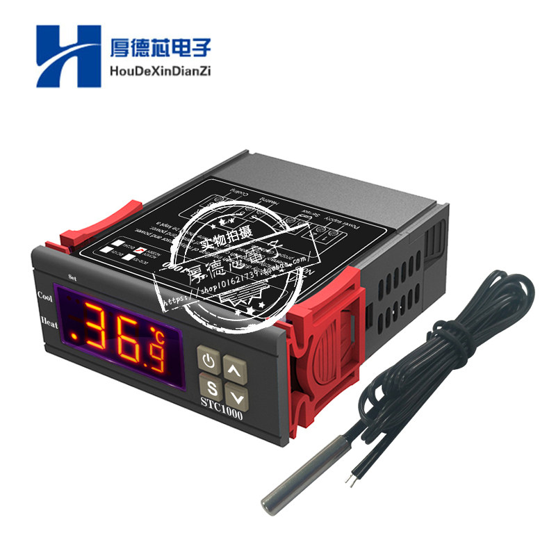 STC-1000温控器电子数显微电脑温度控制器温控仪制冷制热恒温