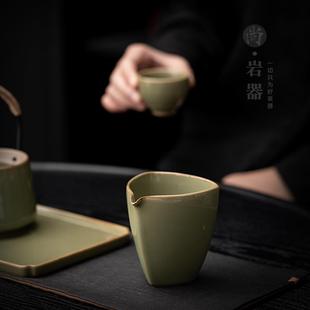 茶漏杯公平杯 复古陶瓷公道杯家用创意公杯功夫茶具泡茶分茶器中式