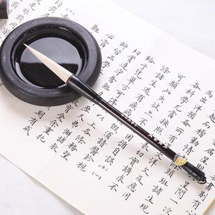 非遗汝阳刘毛笔厂家库存热销长峰羊豪加健行草书画 画勾线 线专用