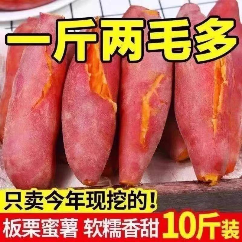 新鲜蜜薯10斤板栗红薯沙地糖心地瓜农家自种番薯烟薯25号香薯山芋