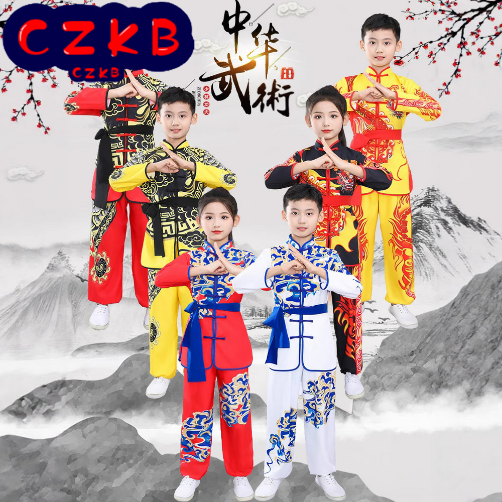 儿童武术服中国功夫武术操六一表