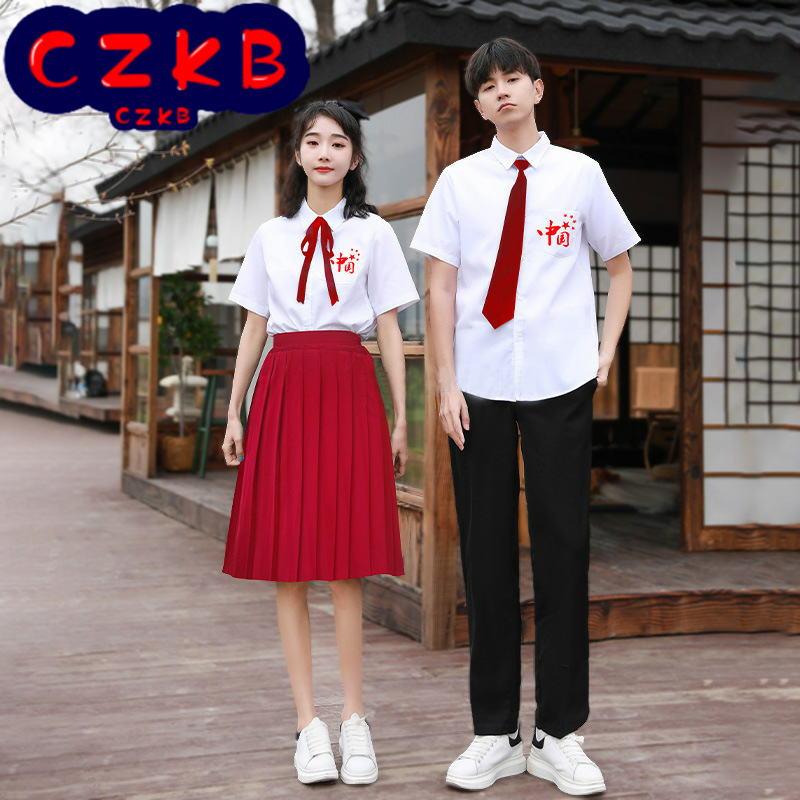 国庆节演出服初高中小学生毕业大