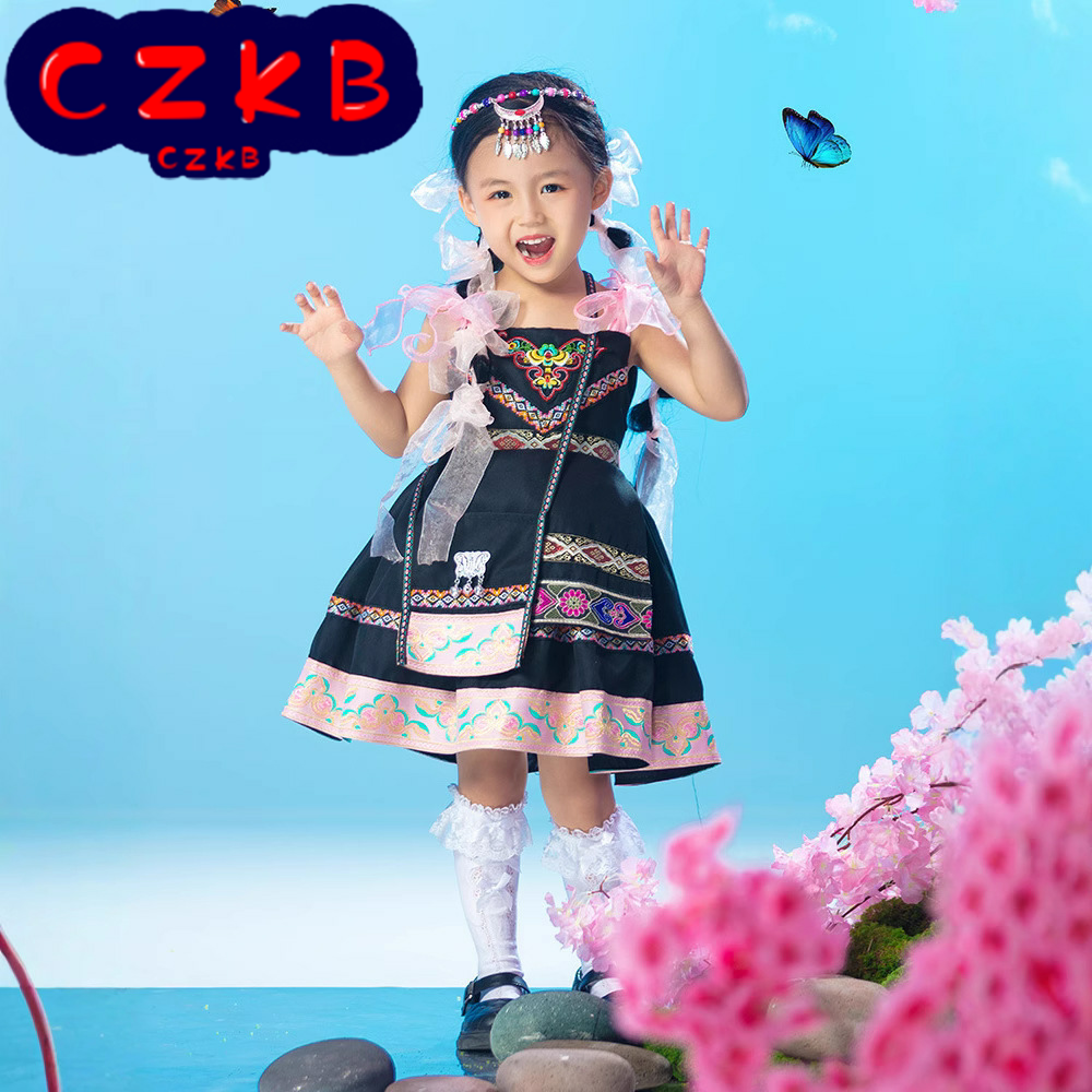 六一女童少数民族服装儿童幼儿园