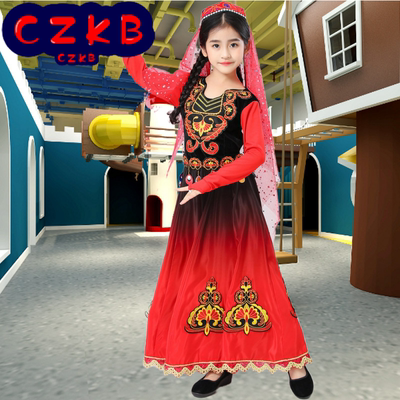 新款儿童新疆舞蹈服少儿少数民族