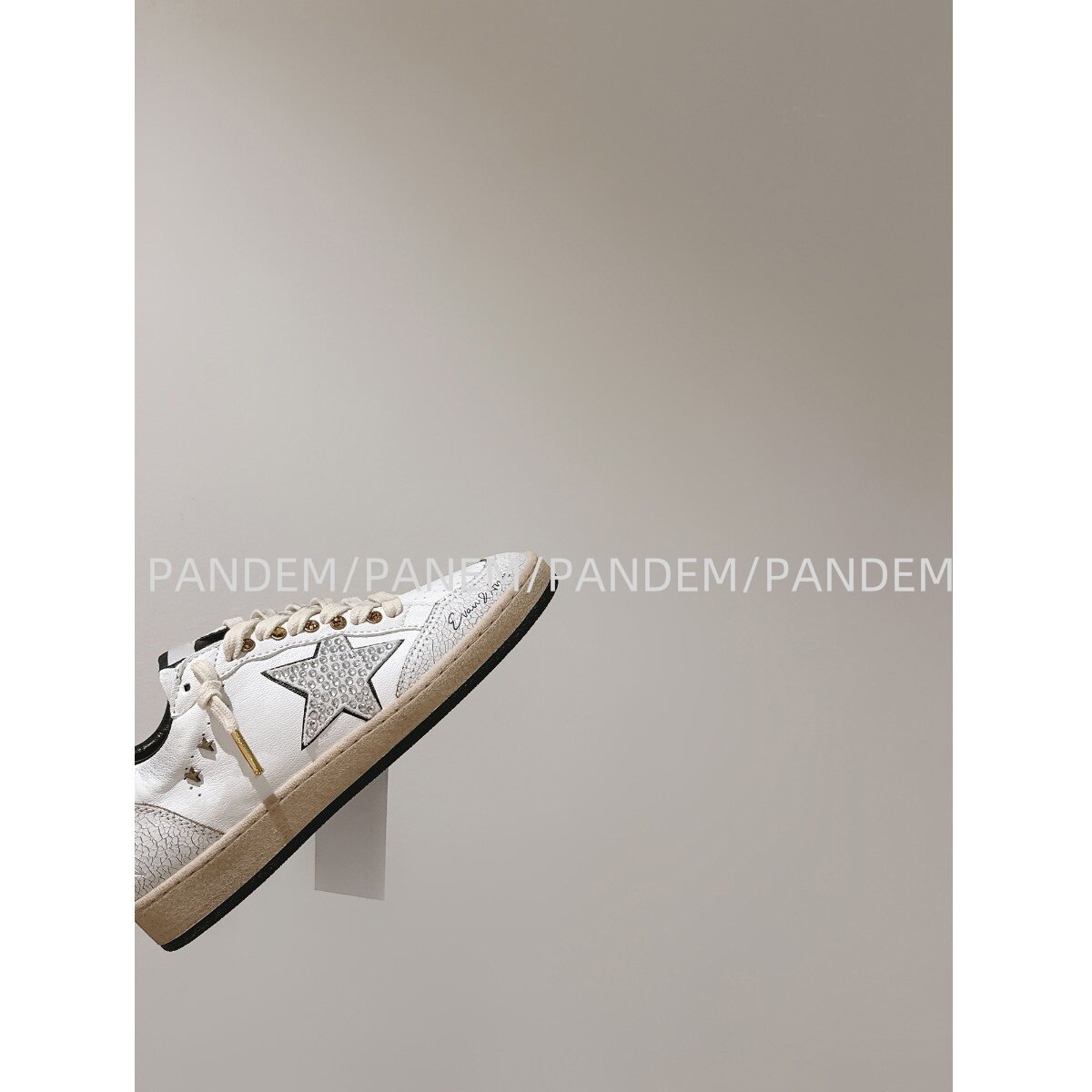 PANDEM/9.3 新配色！新款25s星星小脏鞋女做旧厚底运动休闲板鞋