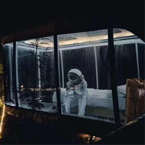 自然景观内部设计装修温馨移动式太空舱民宿全配套家居智能家电