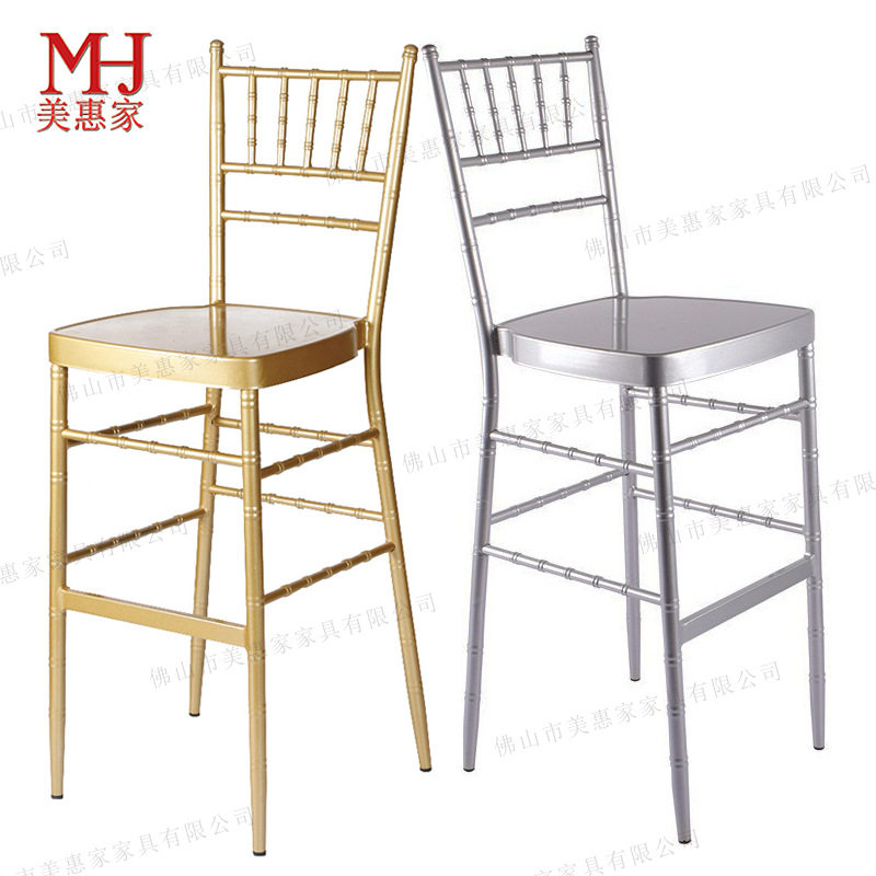 北欧金属吧台椅休闲踩脚咖啡厅竹节吧椅户外婚庆酒吧高脚凳子,住宅家具,家用高脚椅,淘宝优惠券,粉丝福利购,淘宝优惠卷