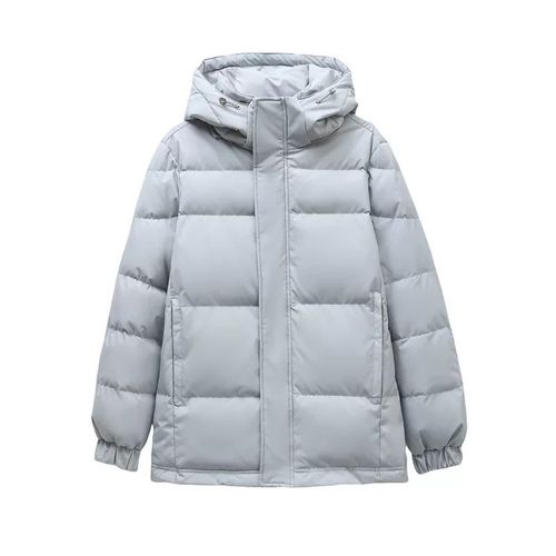 超好看连帽短款羽绒棉袄女加厚2024年新款宽松小个子洋气棉服棉衣