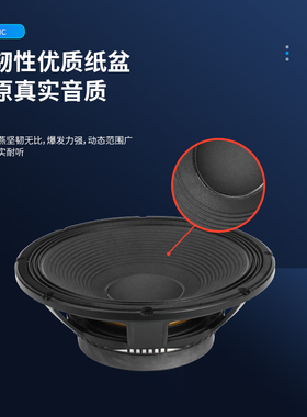 12寸15寸220磁100芯超重低音喇叭专用KTV舞台全频喇叭RCF1000瓦