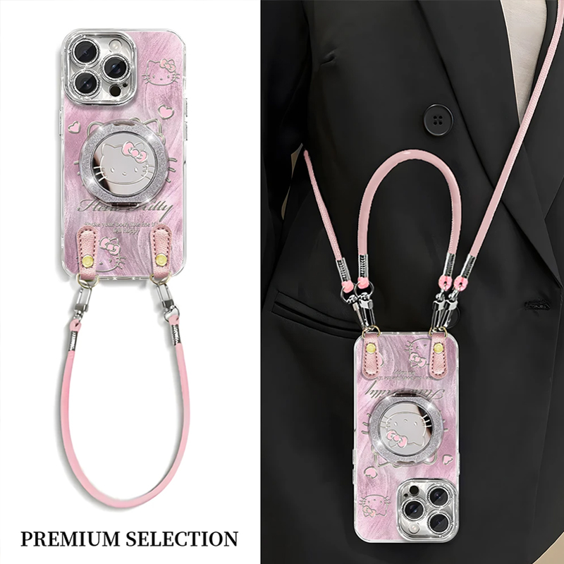 线条kt羽纱磁吸支架新款适用苹果16Pro手机壳iPhone14max小米15华为mate70P60K80荣耀200Reno13vivos30iqoo12