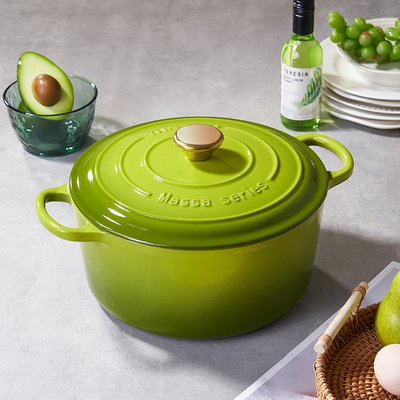 焱造马萨系列24cm炖煮锅铸铁珐琅