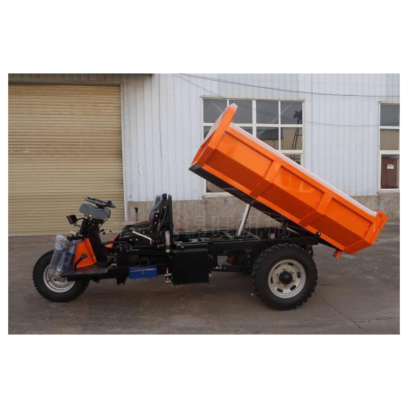 多功能液压自卸柴油翻斗三轮车 山区爬坡载重强工地农用运输工具