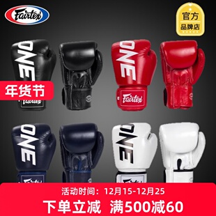 Fairtex 菲泰拳套拳击手套BGV1-ONE拳套真皮儿童男女散打沙袋训练