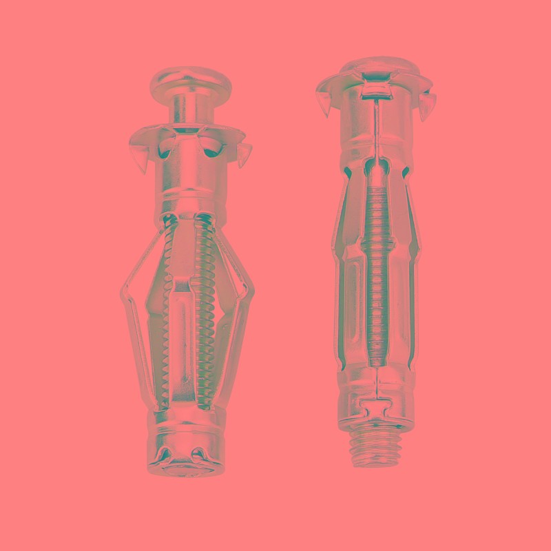 空心砖专用膨胀螺栓空心墙膨胀螺丝飞机石膏板膨胀螺丝中空壁虎管