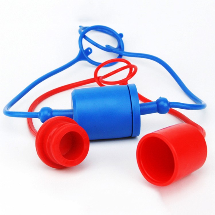 SO7241-A/B液压快速接头塑料防尘帽盖保护套PVC密封橡胶派克