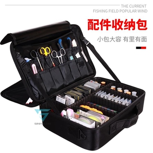 备工具箱可坐多功能路亚储物盒渔 饵料收纳包鱼具用品大全箱钓鱼装