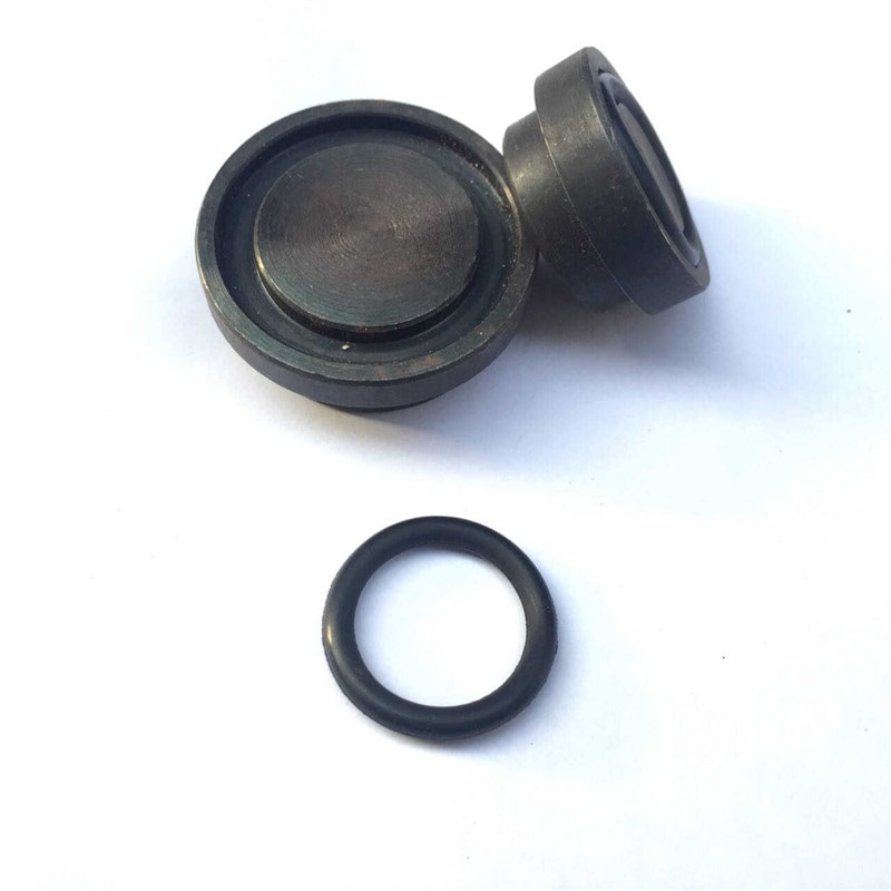 碳钢 SAE法兰堵头 MG带O型槽配密封圈闷盖 圆形法兰堵头 AFY带槽