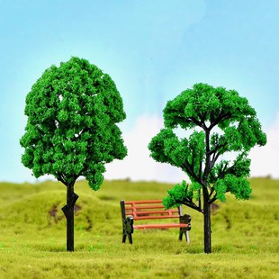 迷你仿真榕树假树行道树绿植大颗微景观多肉沙盘造景大树diy装饰