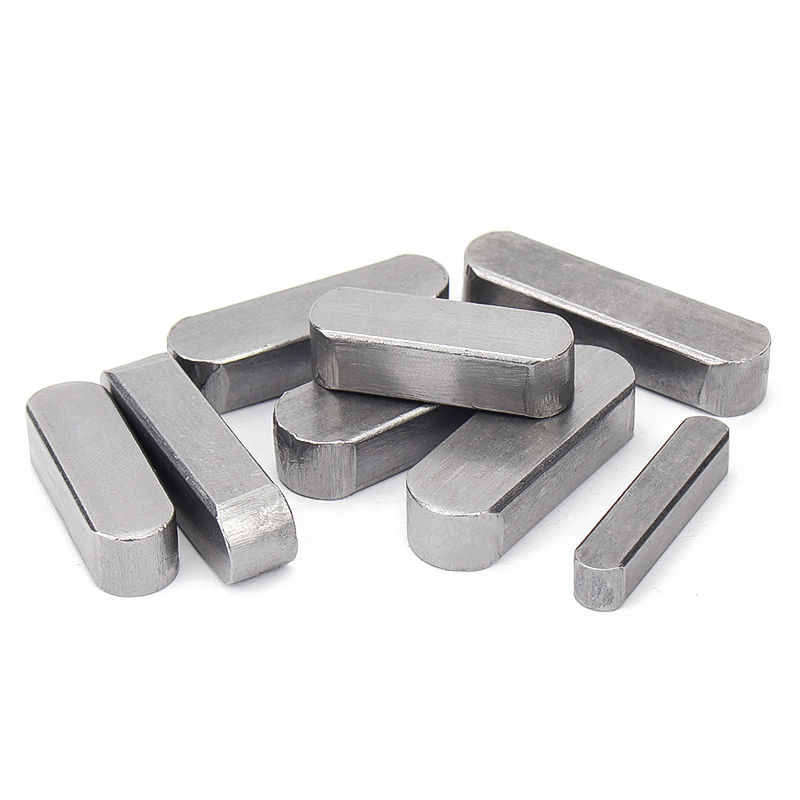 GB1096平键销/方销/A型键销轴销横销两头半圆肖子3*3-4*4-5*5-6*6