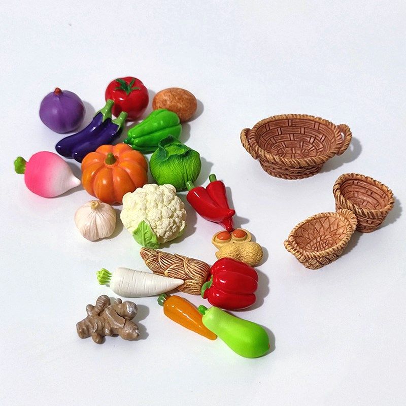 仿真水果蔬菜食玩微缩模型小摆件微景观过家家食物沙盘diy装饰品,婴童用品,摇篮,淘宝优惠券,粉丝福利购,淘宝优惠卷