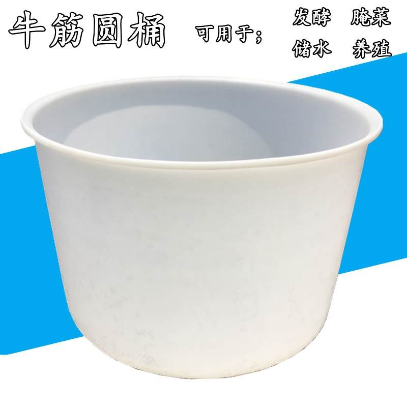 超大加厚大口牛筋塑料圆桶食品发酵酿酒桶腌菜桶储水桶工业用桶