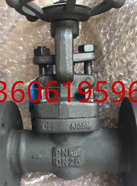 A105锻钢法兰截止阀JZ41H-16/40C DN15 20 25 32 40 50 3/411/2寸