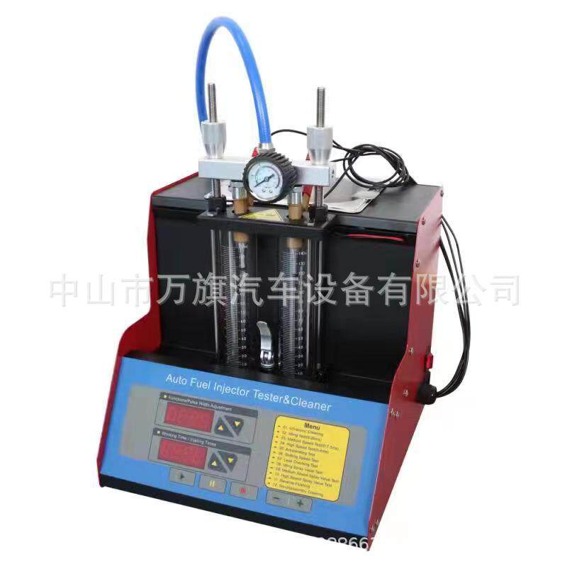 摩托车喷油嘴清洗检测仪 2缸一体 喷油嘴检测机 超声波清洗机原厂